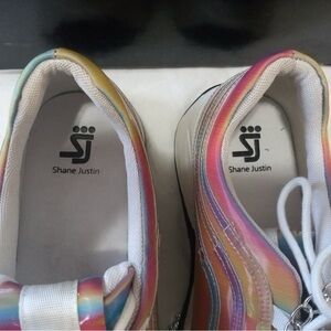 Shane Justin Women's Rainbow Sneakers